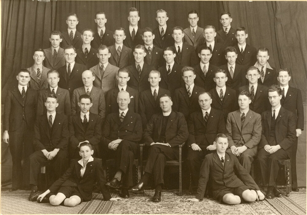 St Giles Senior Young Men's Bible Class 1938