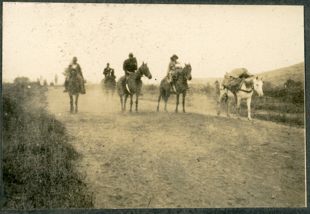 The Laughton's Homeward Bound From Waimana.
