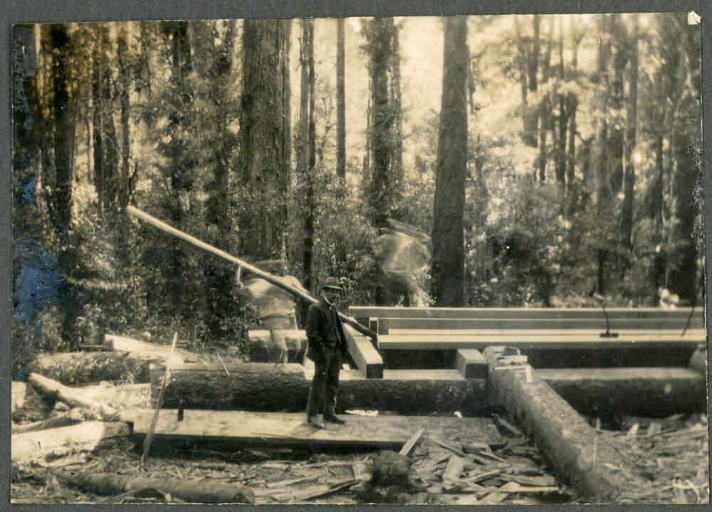 Rev Laughton At Sawpit
