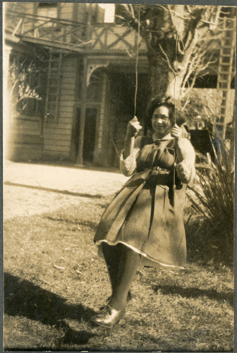 Minnie On The Swing