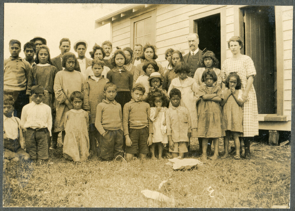 Opening Of Waimana School