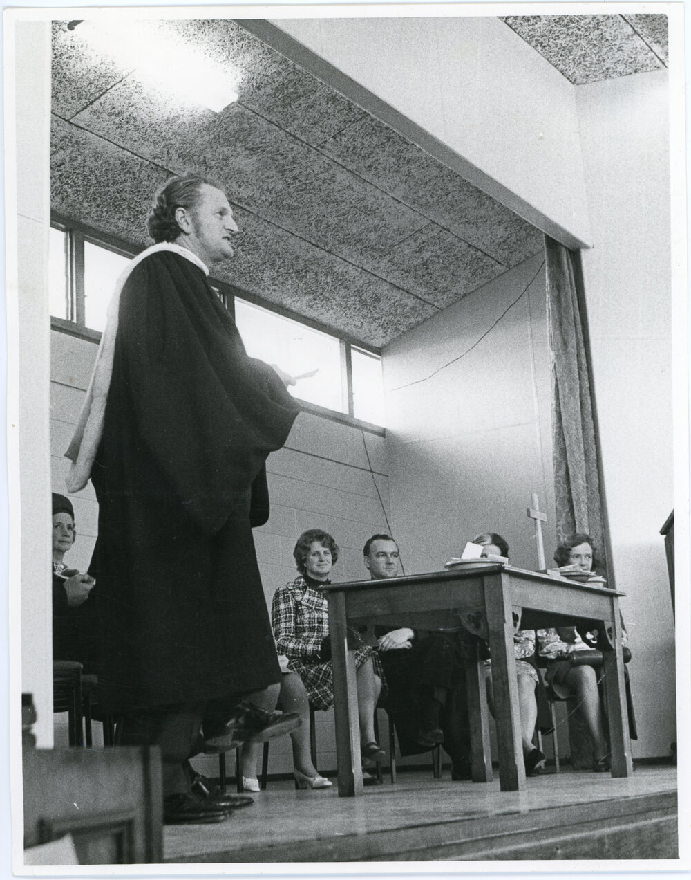 Ewing Stevens at Stevens Hall Opening