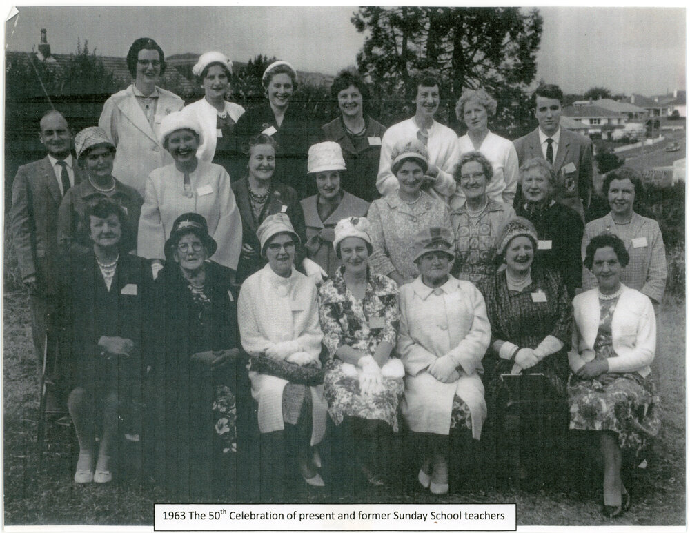 50th Celebration Of Present And Former Sunday School Teachers