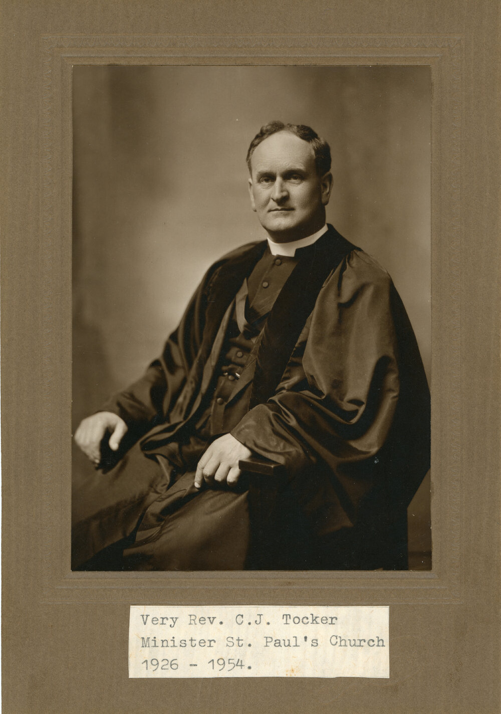 Very Rev C.J. Tocker