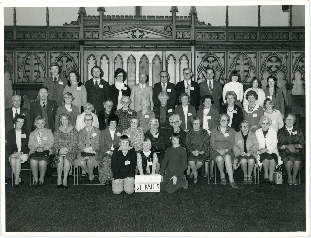 St. Pauls Church Choir, Invercargill,  c. 1980s
