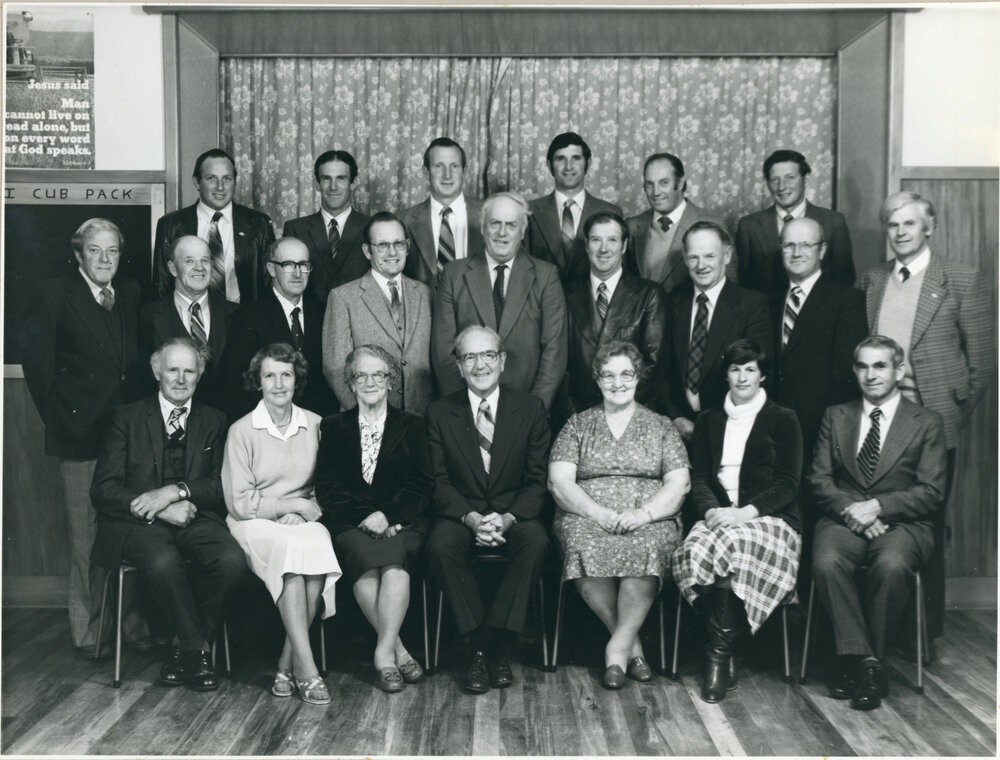 Centre Bush Presbyterian Church - Session, 1982