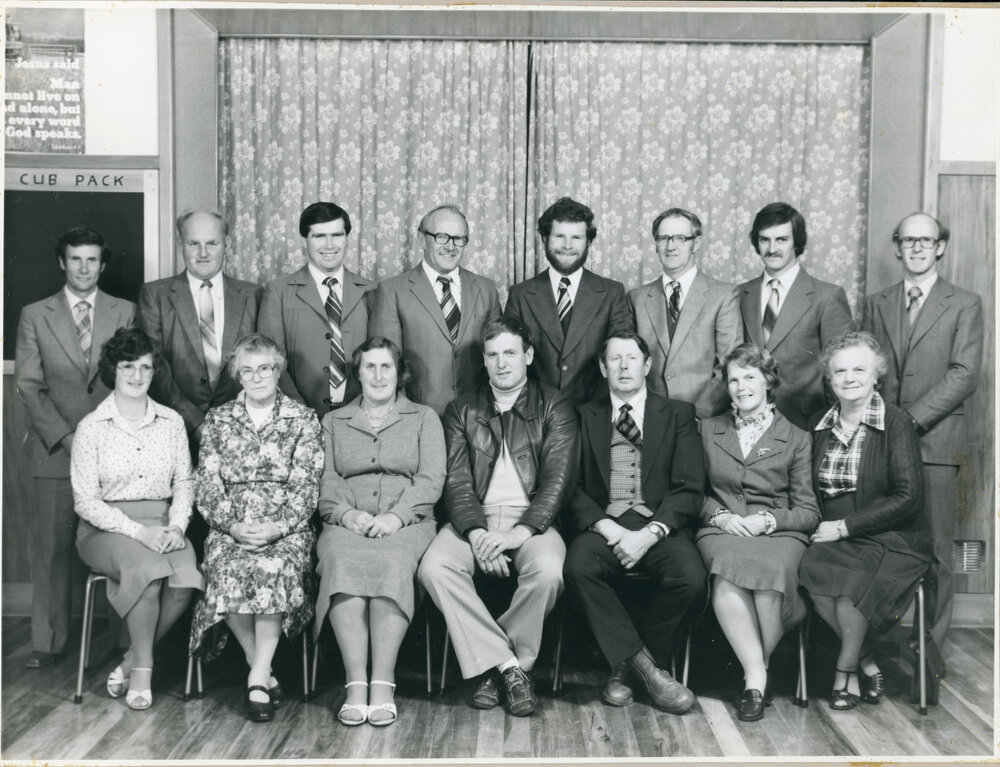 Centre Bush Presbyterian Church - Board of Managers, 1982