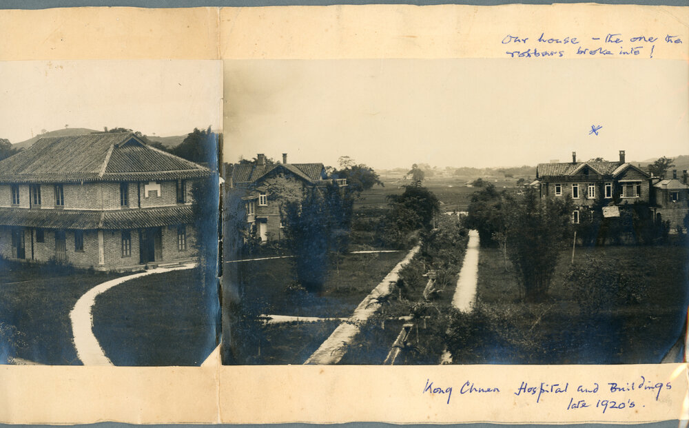 Panoramic Photo of Kong Chuen Hospital And The Kirk's Home