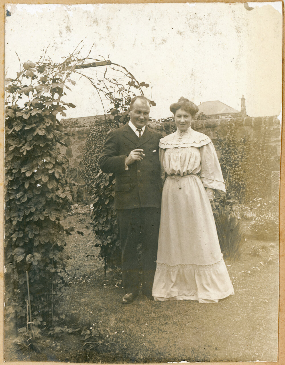 Mrs Norah Kirk and Her Brother/Father
