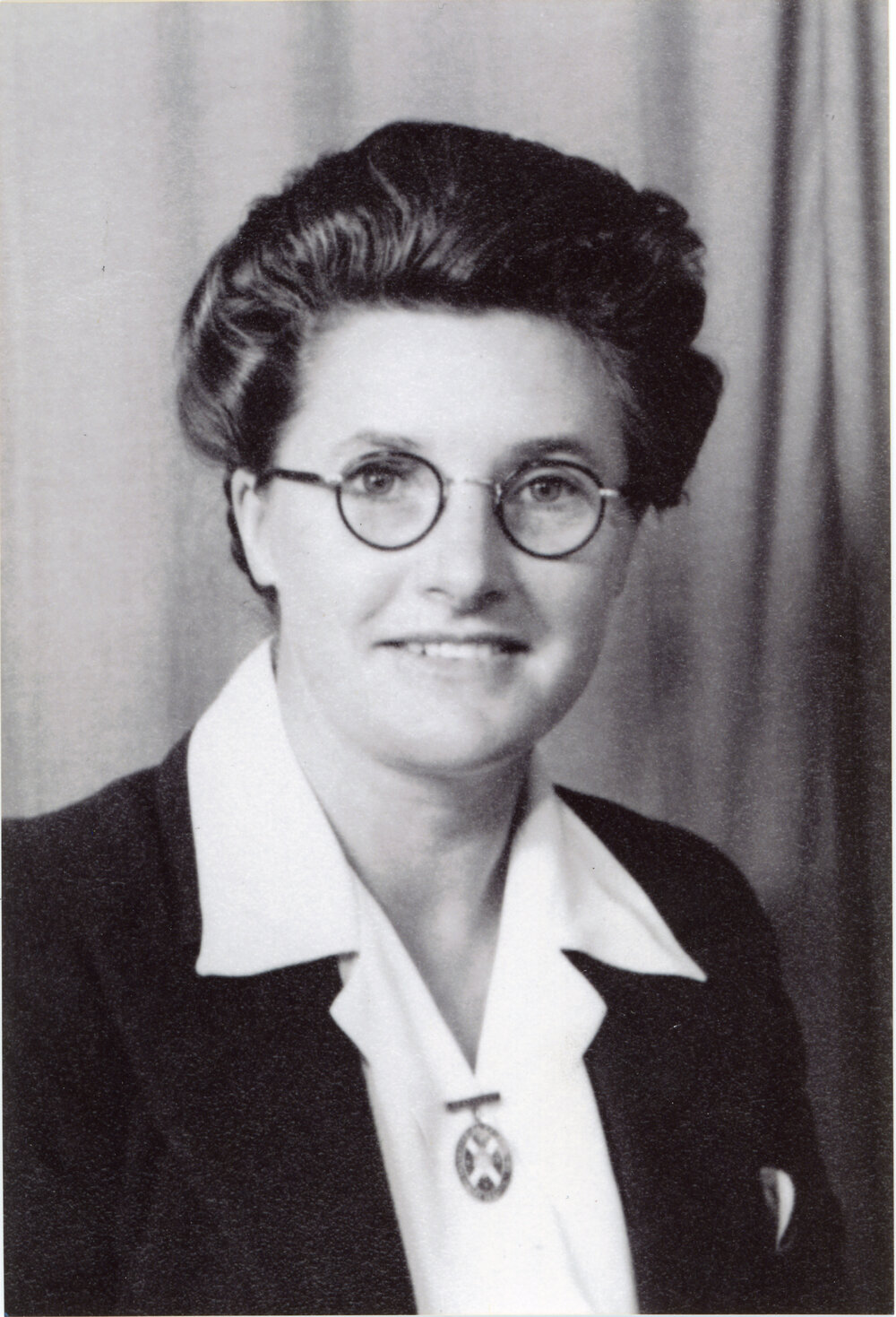 St Mary (Maisie) Queale, c 1955