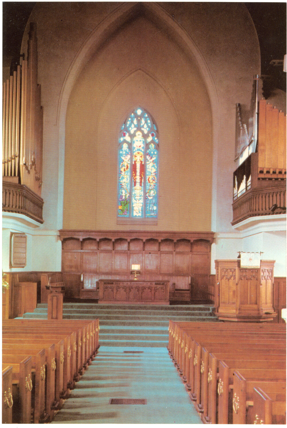 Interior of Knox Church, Dunedin