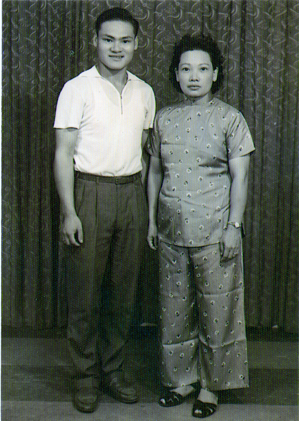 Unknown Chinese couple