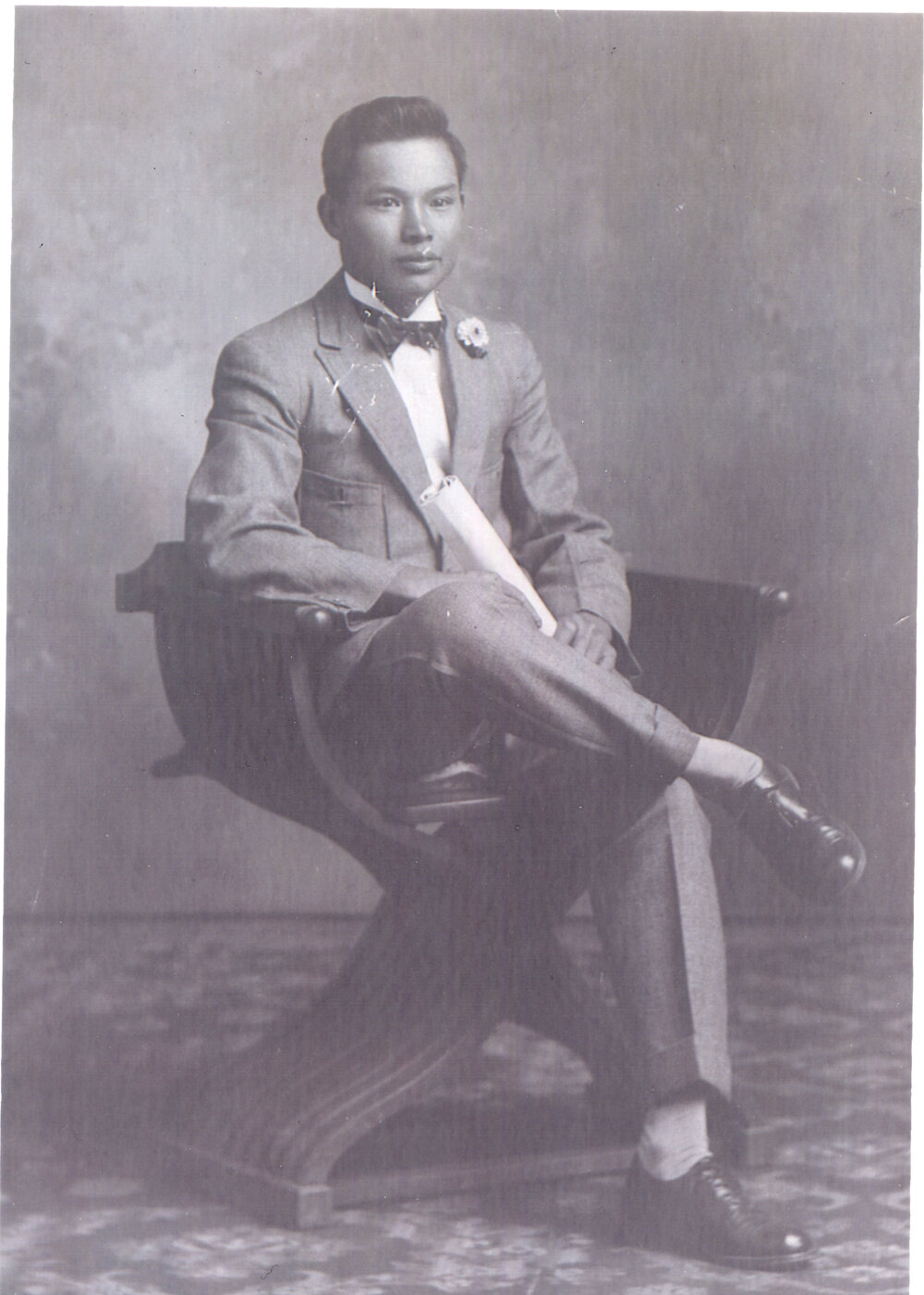 Unknown seated man