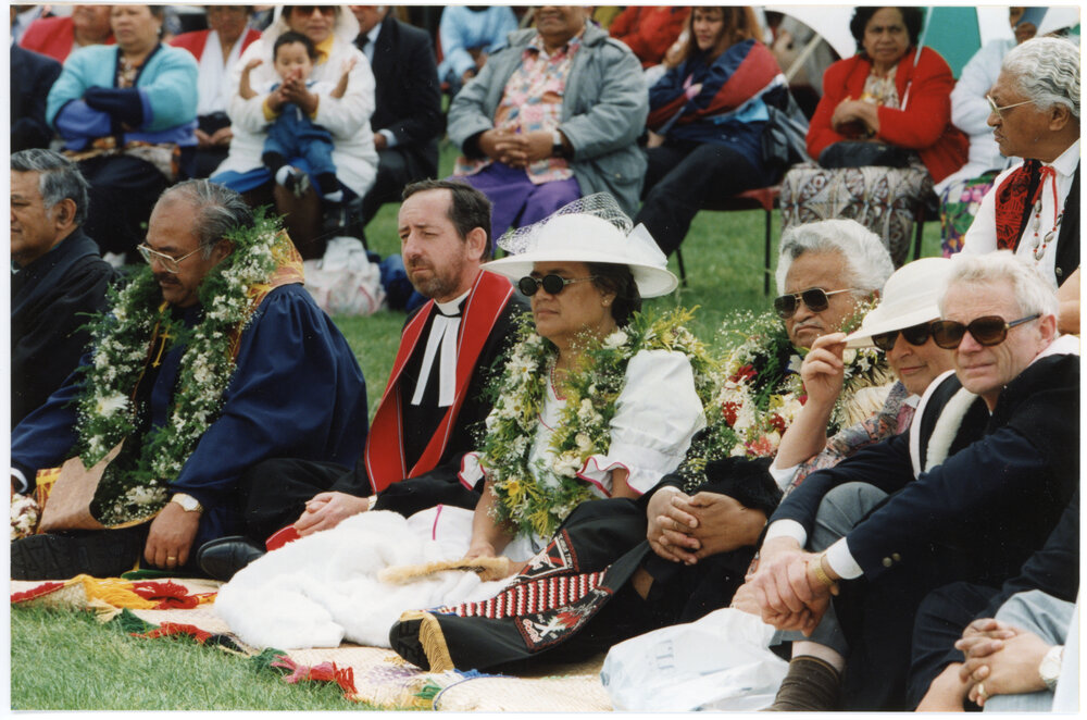 PIC Inauguration Dignitaries Watching The Ceremony