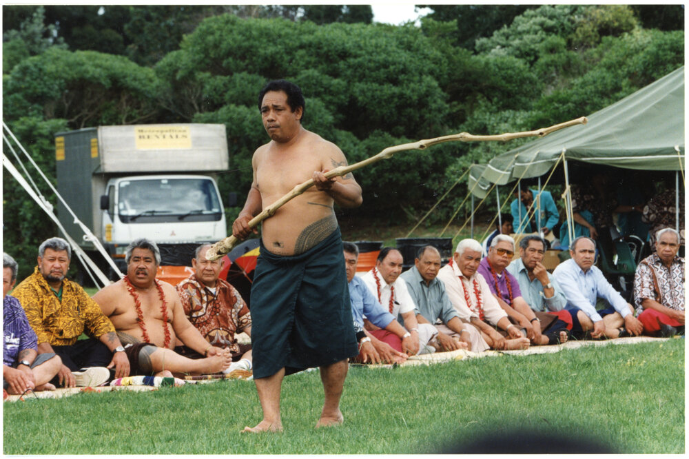 Samoan 'Ava [Kava] Ceremony During PIC Inauguration