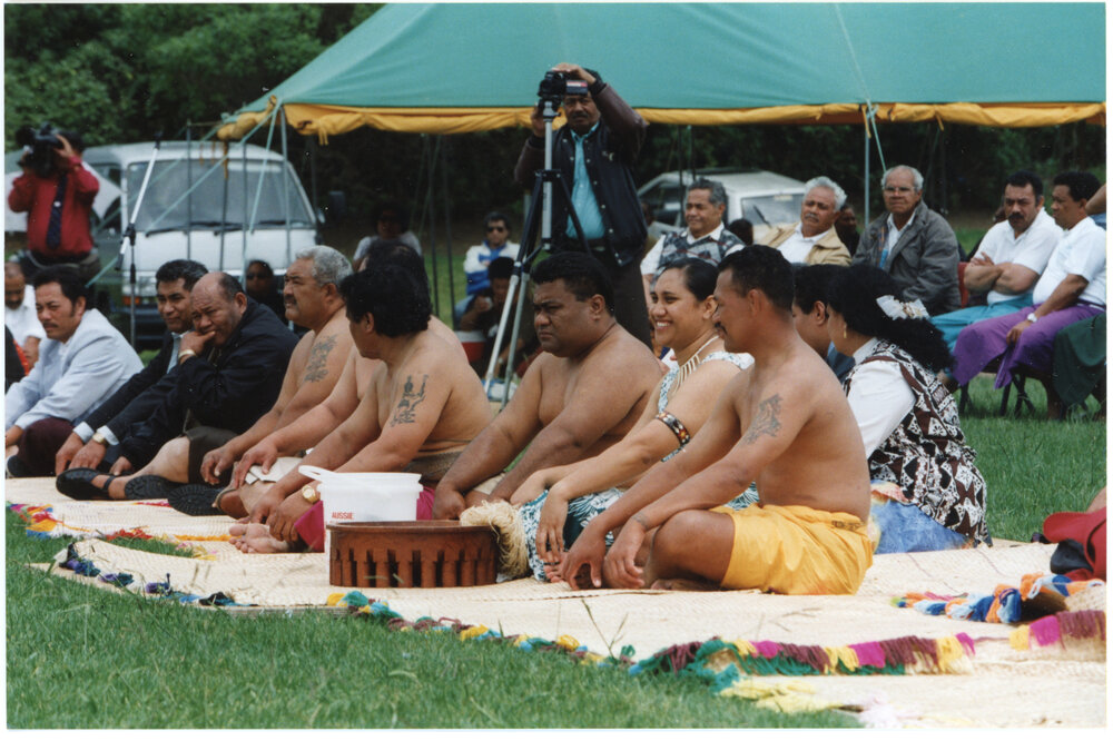 Samoan 'Ava [Kava] Ceremony During PIC Inauguration