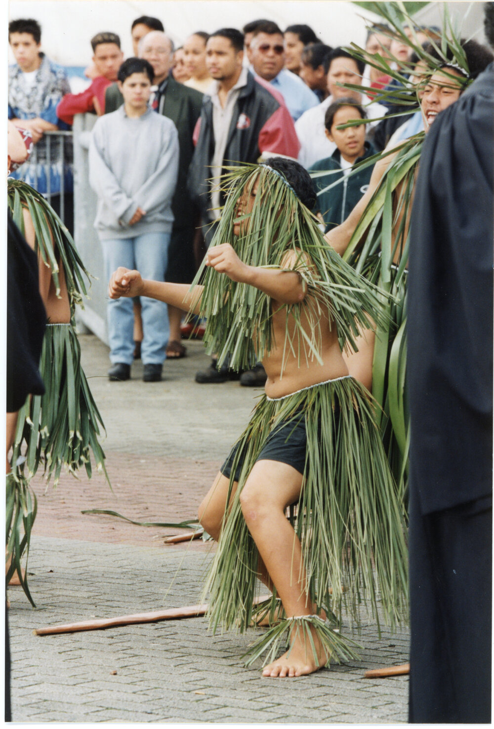 Niuean Takalo Welcoming Visitors to the PIC Inauguration