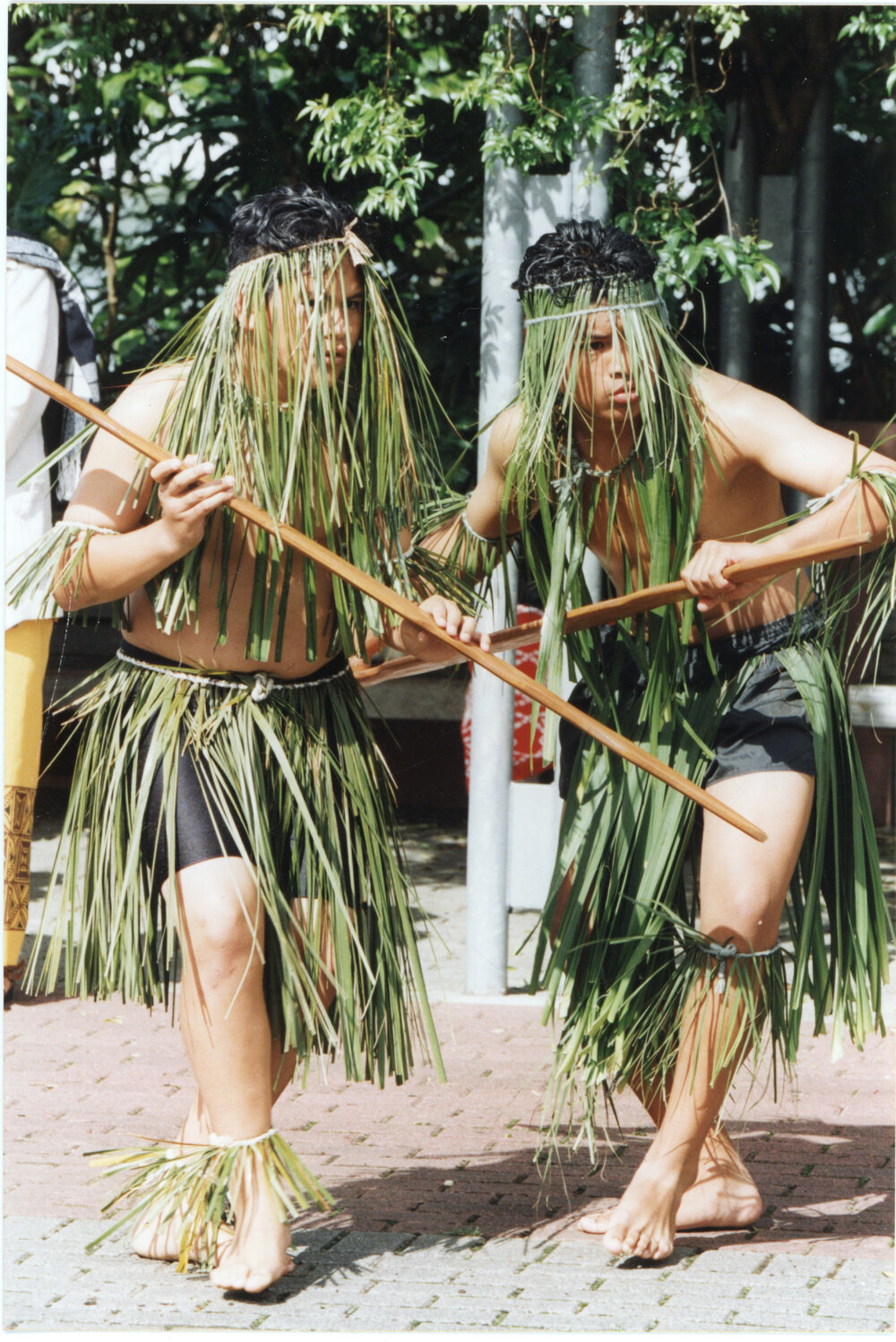Niuean Takalo Welcoming Visitors to the PIC Inauguration