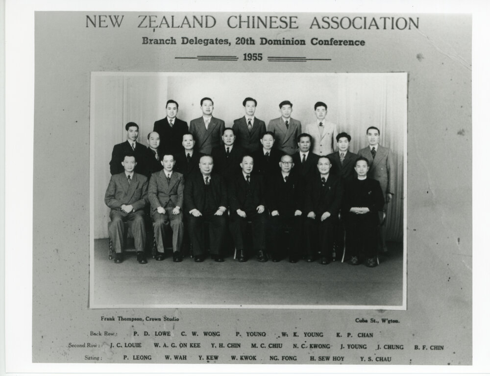 NZ Chinese Association Dominion Conference 1955