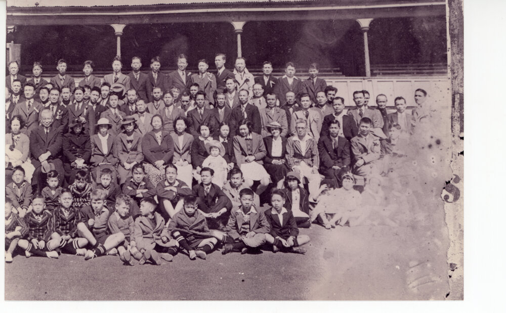 Chinese group at Ashburton Showgrounds