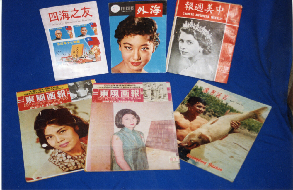Selection of covers of Chinese Magazines