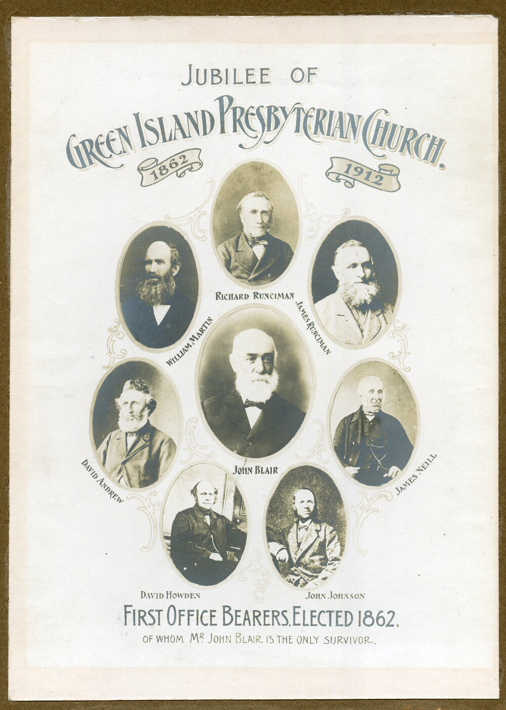 First Office-Bearers, Green Island.