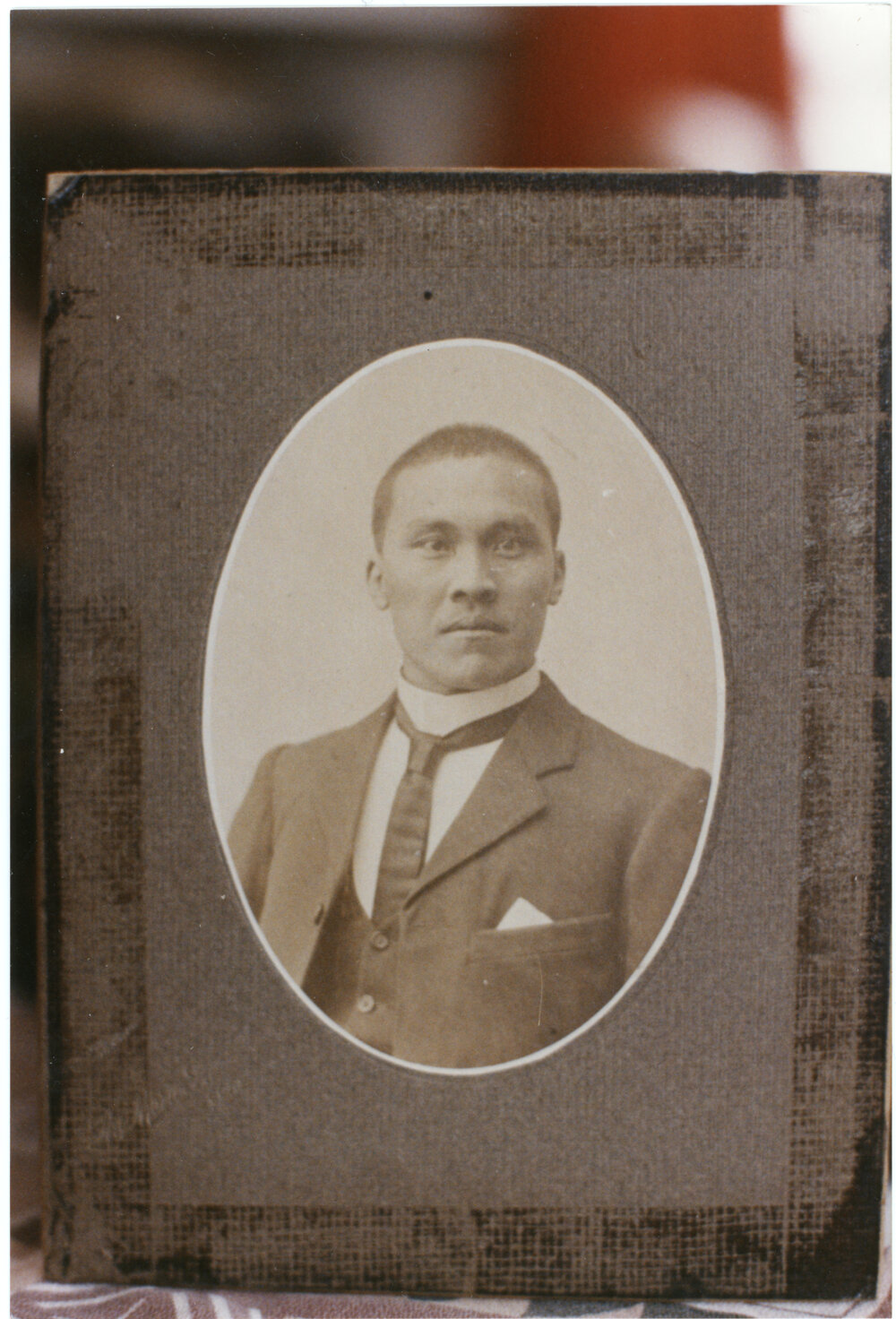 Copy of photograph of Mr Chin 