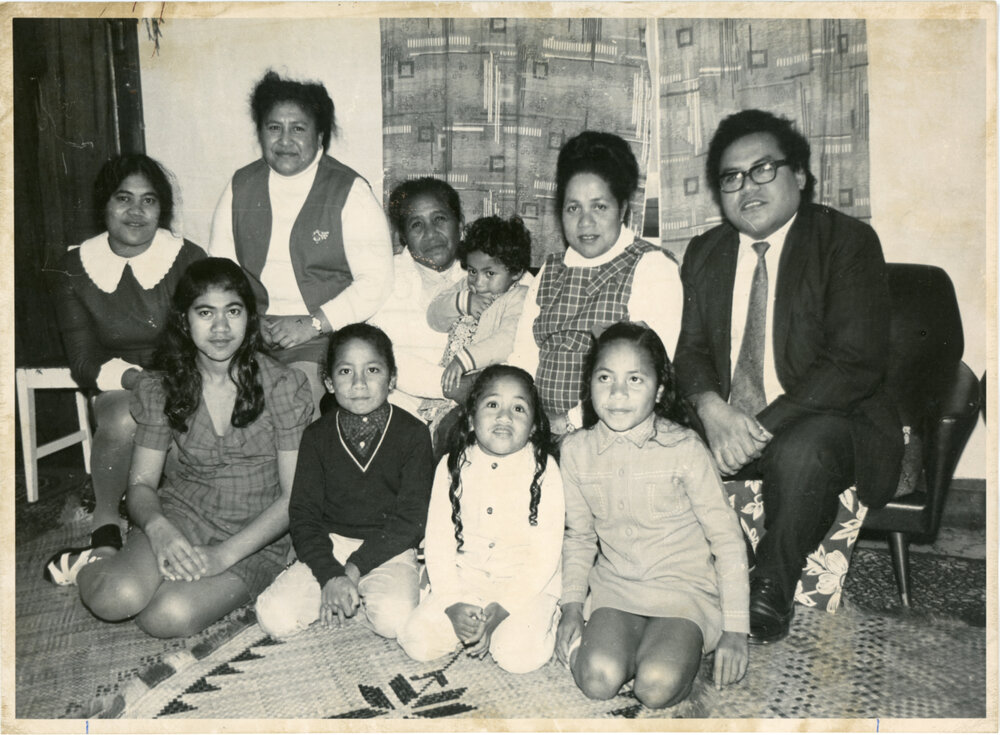 Rev Tamatoa (Tom) Etuata Family, Niue