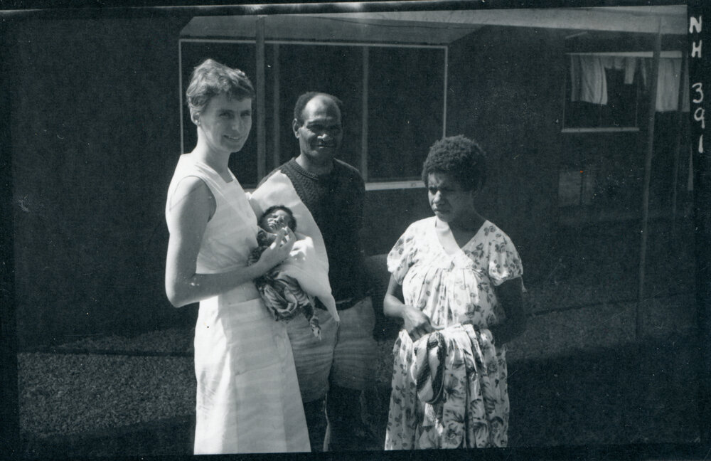 Sr M. Walls &amp; native family