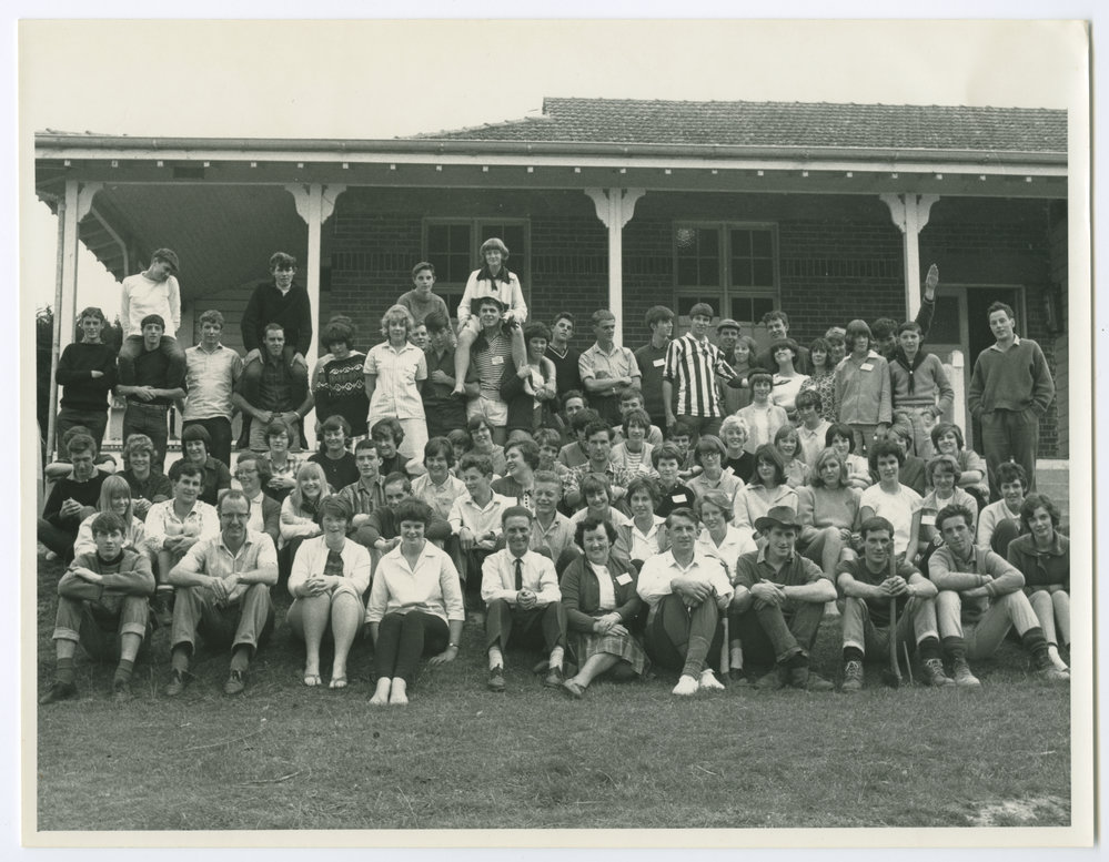 Bible Class group at Tirohanga