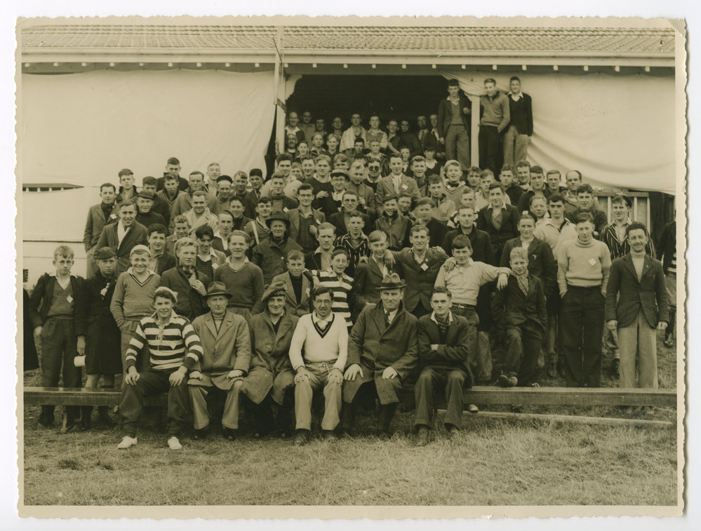 Combined Bible Class group at Tirohanga