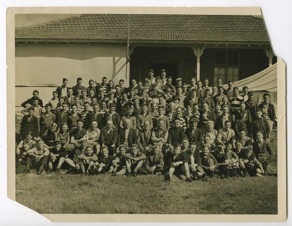 Combined Bible Class group at Tirohanga