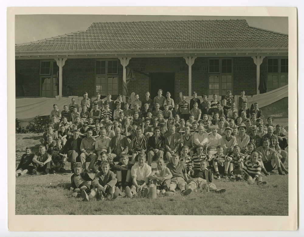 Combined Bible Class group at Tirohanga