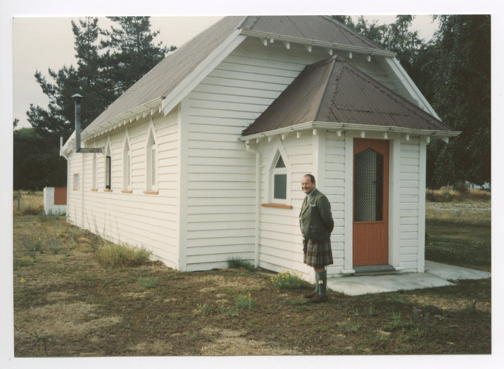 Mr Ronnie Anderson at Luggate church