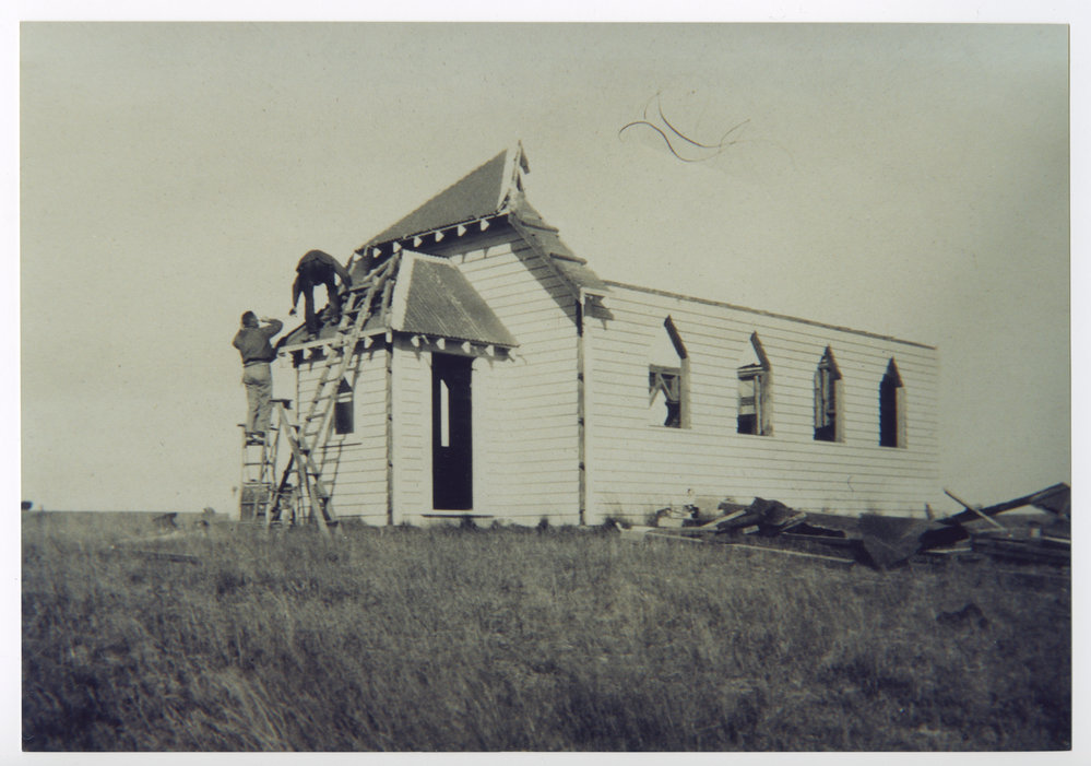 Dismantling of Hindon Church