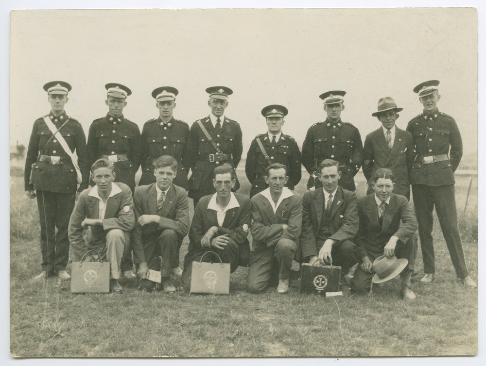 St John Ambulance officers