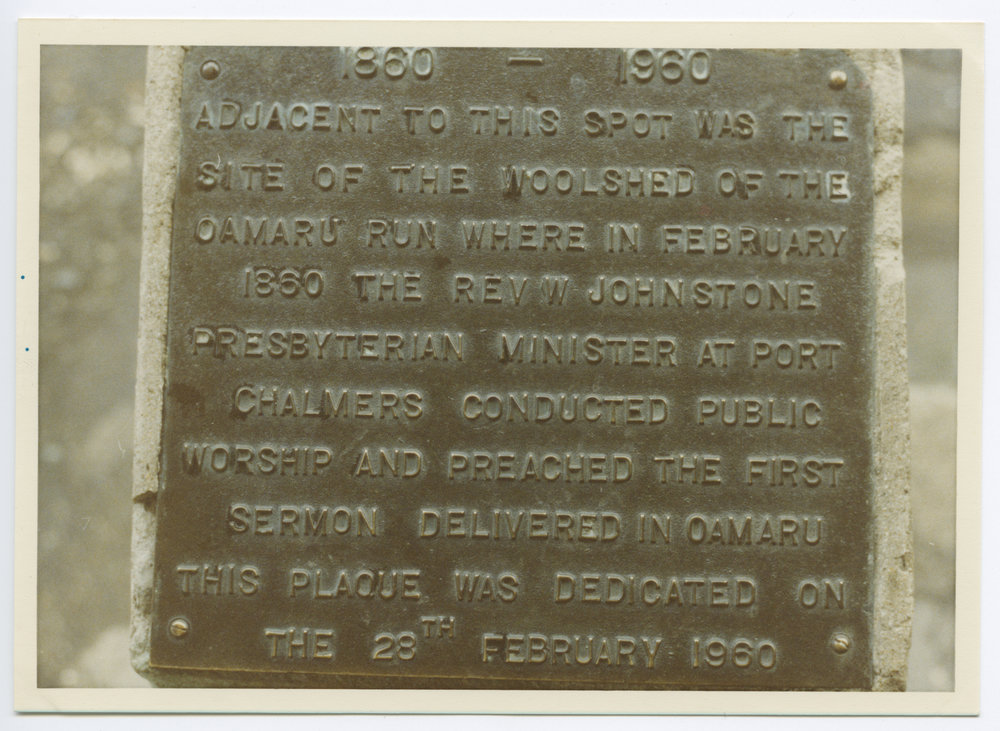 Memorial plaque
