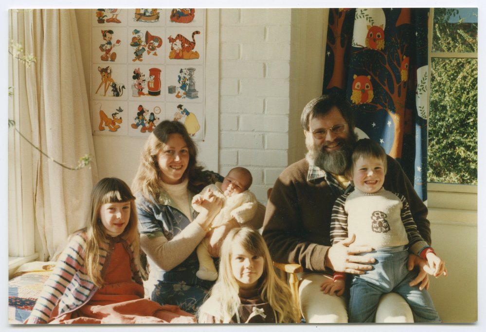 Rev. Richard D. and Mrs V. S. Holland and family