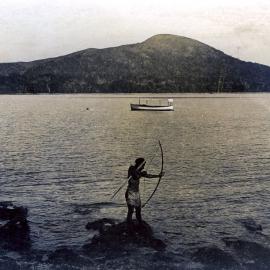 A N-Vanuatu fisherman