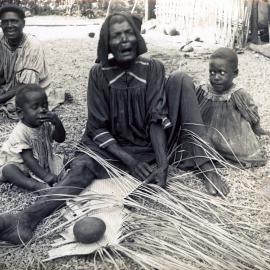 Ni-Vanuatu Woman Weaving