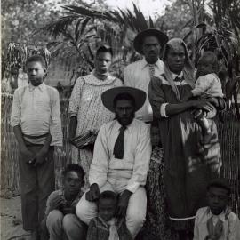 A Christian Chief with his family