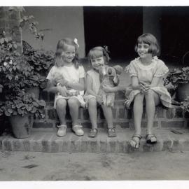The Harvie children at Jagadhri