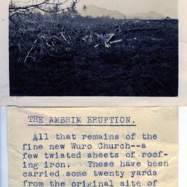 The Ambrym eruption