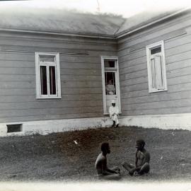 Part of mission house, Dip Point, on Ambrym