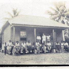 The mission house at Leputo, Emae.