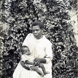 Pona and her baby