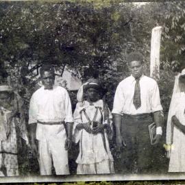 A wedding group, Nguna