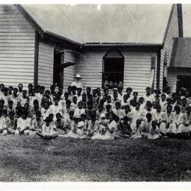 Church congregation on Tongoa
