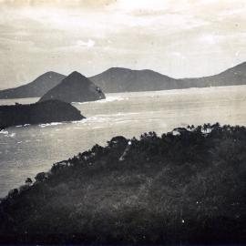 Tongoa, as seen from Tongariki