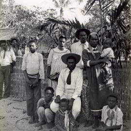 A Christian chief with his family
